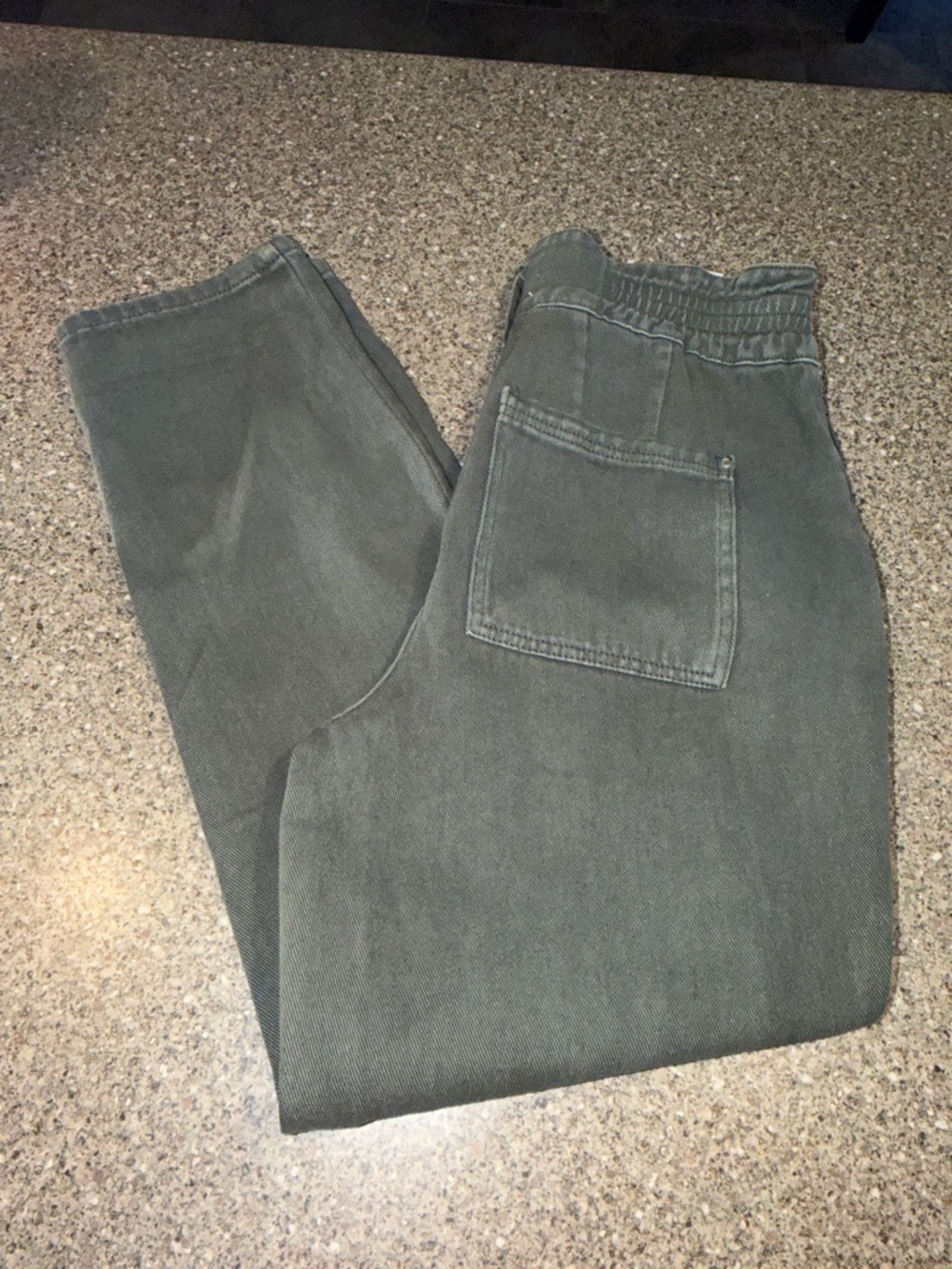 New Petra 153 Elastic-Waist Relaxed paperbag Jeans